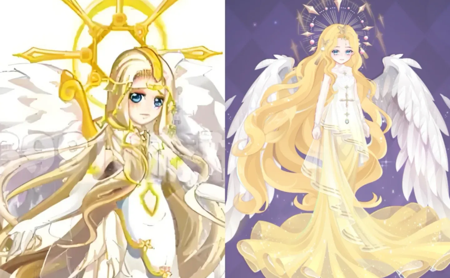 模仿一下旧版女神