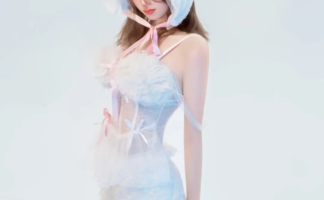 纯欲天花板！谁能拒绝这样的软萌兔系女友