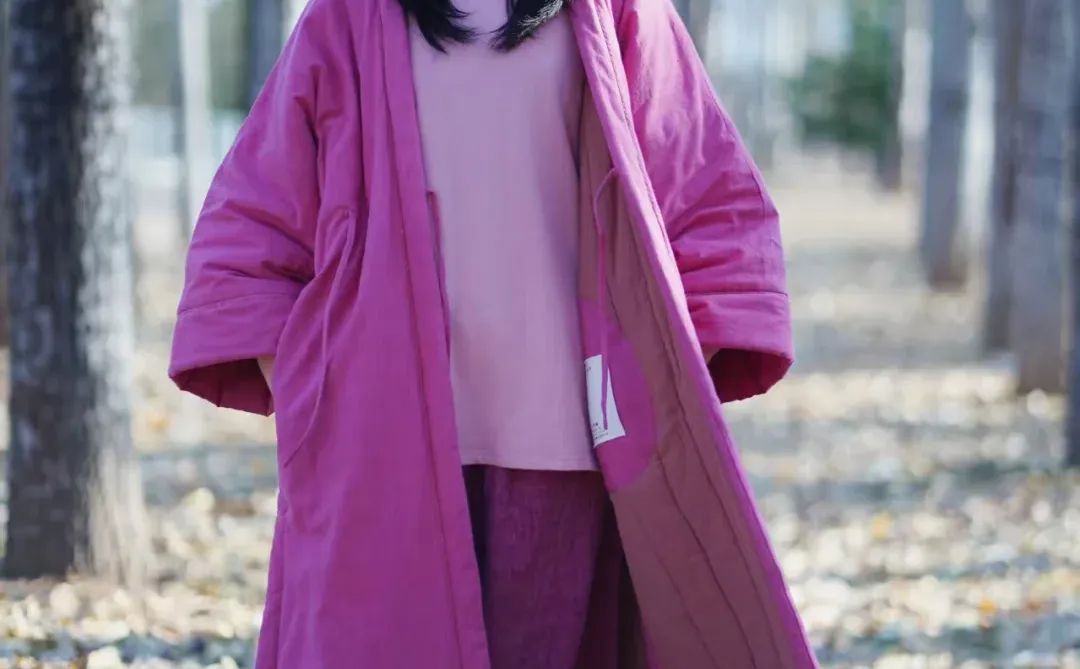 山下的家朝云棉袍把冬天穿成一首温柔的诗