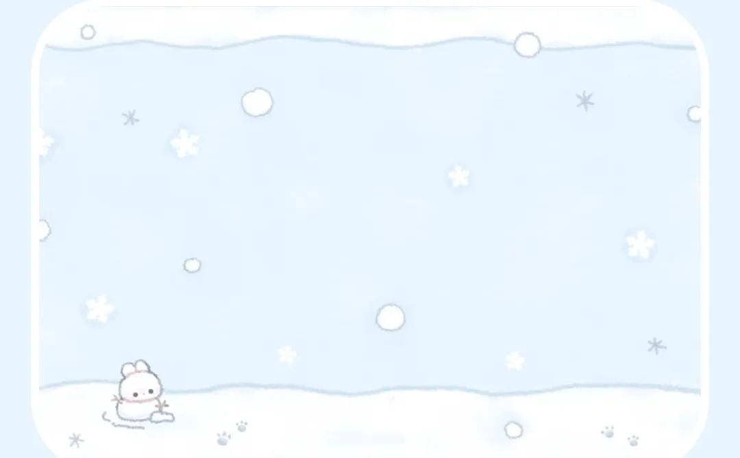 ipad壁纸分享·超适合冬天用的