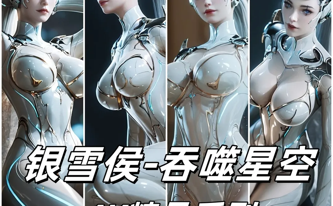 AI吞噬星空 银雪侯 国漫女神 4K壁纸