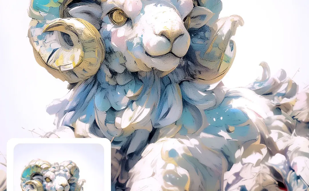 HALLOWEEN壁纸 十二生肖系列——青铜羊