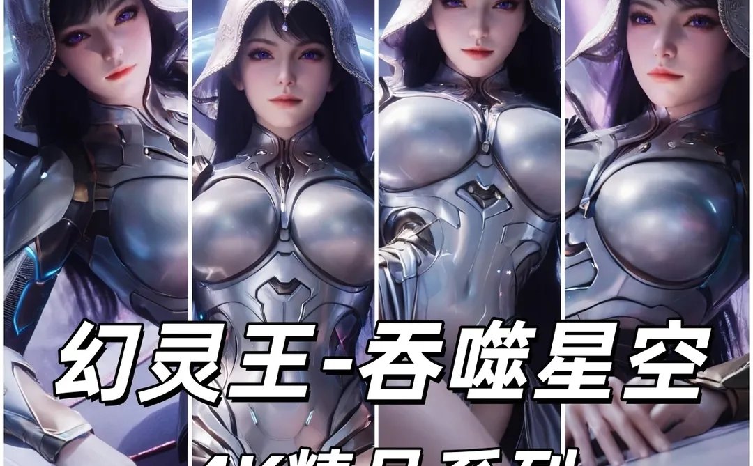 幻灵王 AI吞噬星空 4K壁纸 国漫女神