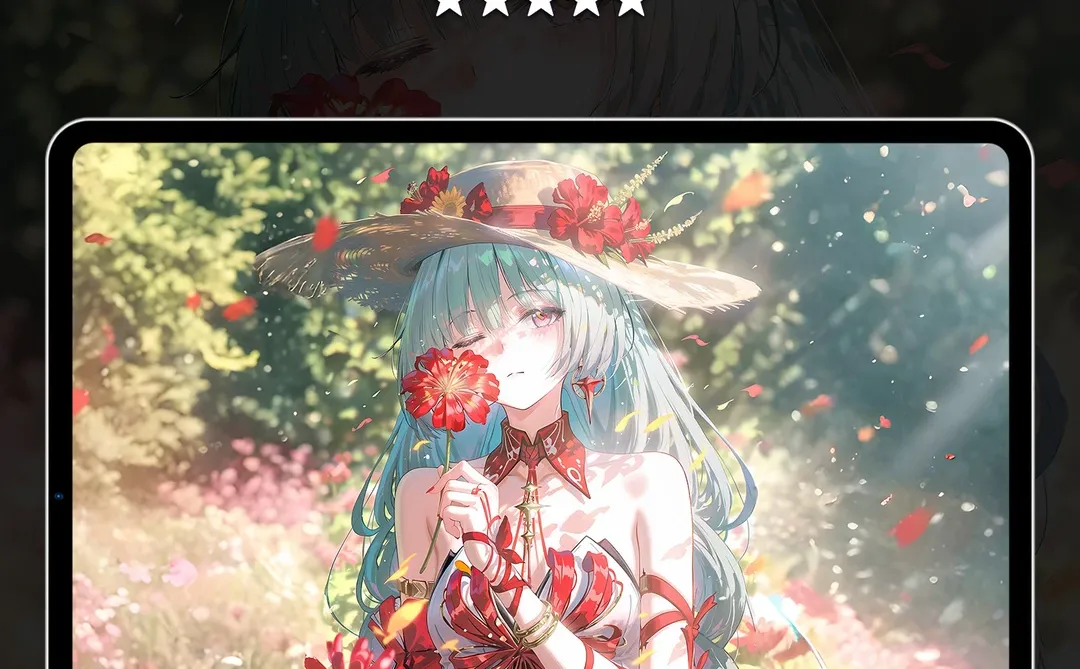 鸣潮壁纸|弗洛洛02|8K壁纸美到心巴上了