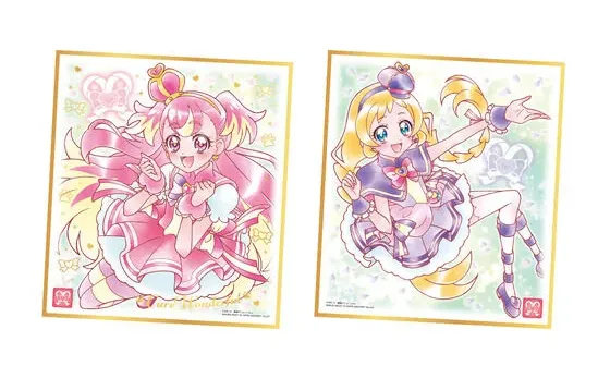 『光之美少女』彩色纸食玩第七弹柄图