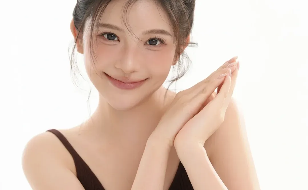 韩式少女九连拍肖像写真