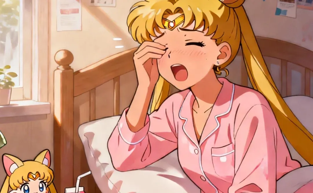 美少女战士起床