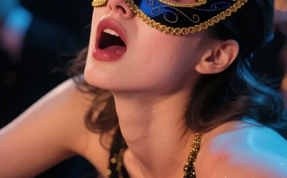 戴上面具的她，惊艳了时光～