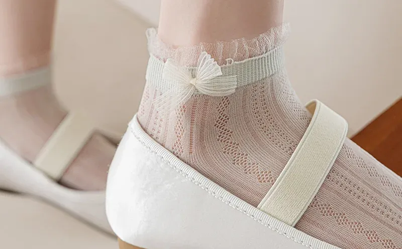 🎀轻薄透气袜子，夏天穿超舒服！
