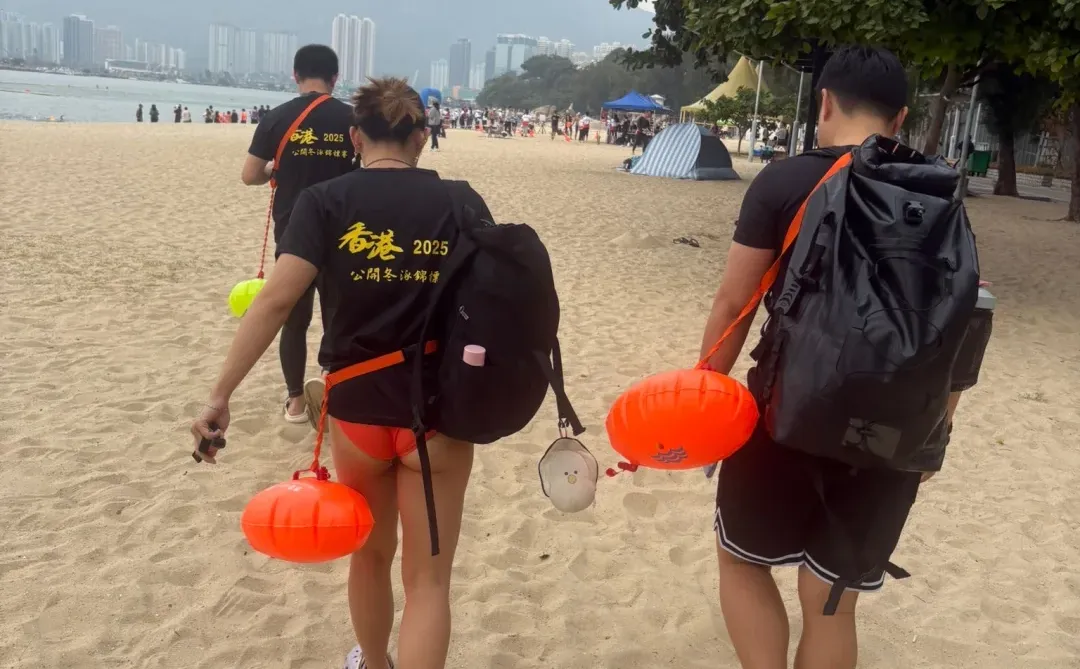 🇭🇰香港冬泳｜24度氣溫 4度體感🥶