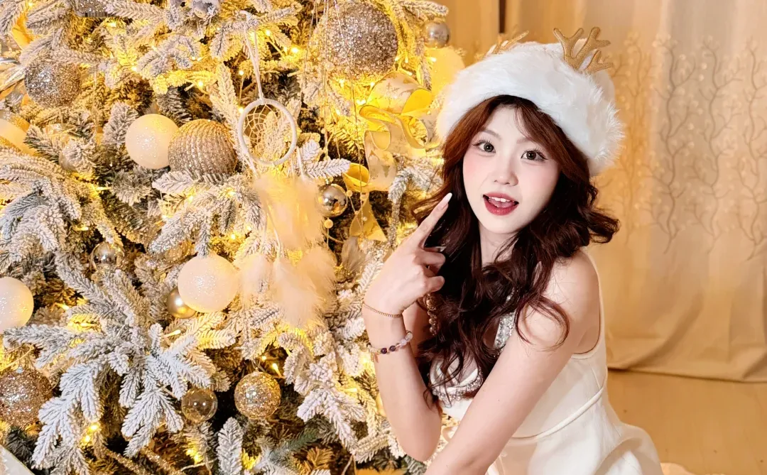 在吉林拍到了超好看的圣诞写真🎄预制pyq