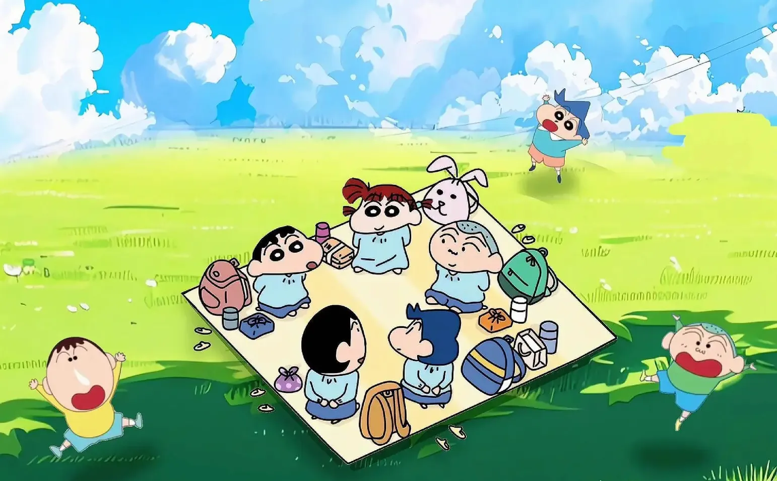 蜡笔小新ipad平板横屏壁纸 ～