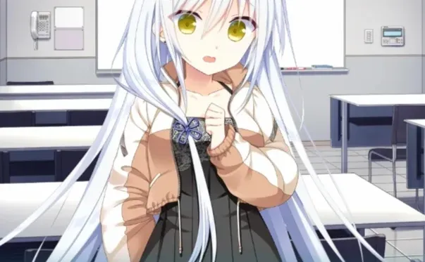 求一个天使女孩和我深交