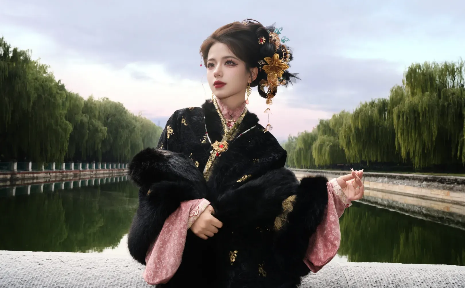 暗黑系大明贵女📸北京汉服约拍