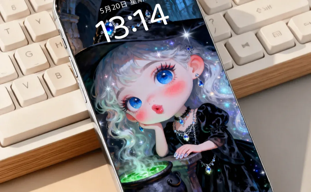 谁能拒绝软萌的小女巫魔法壁纸啊｜#34