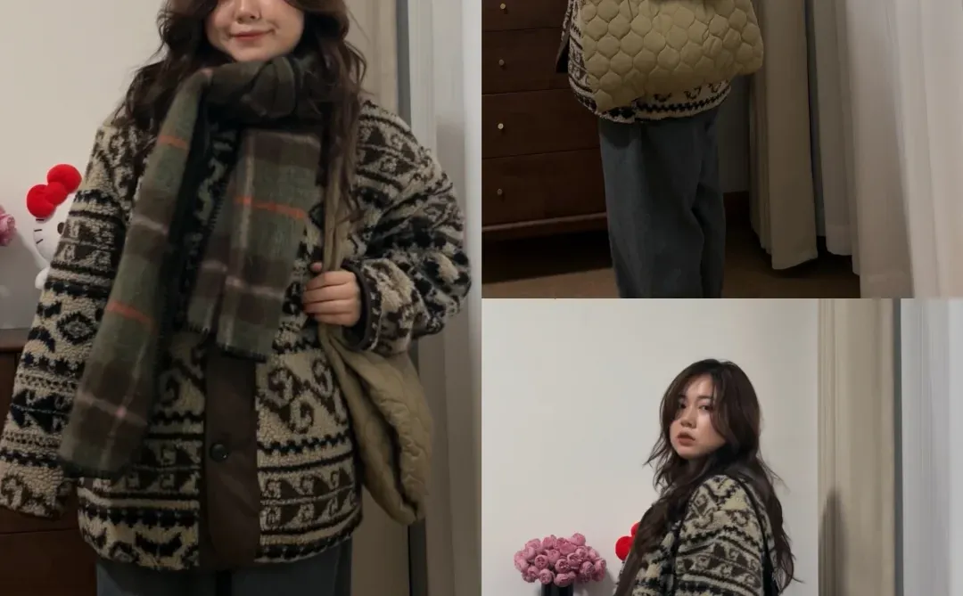 130斤｜微胖秋冬一周穿衣合集！