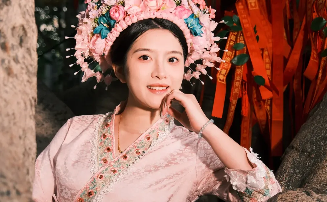 让我看看是谁公费游玩🫣泉州鲟浦簪花