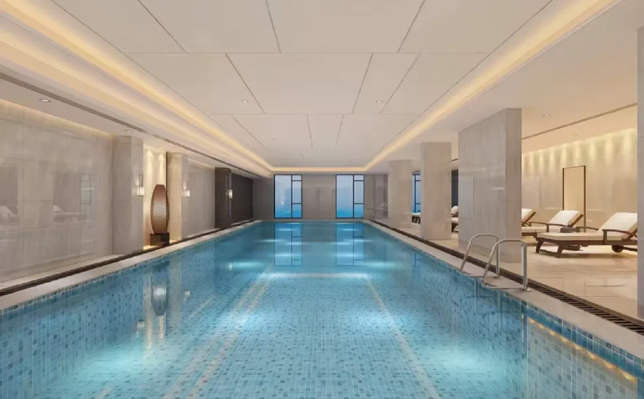 泡在星空温泉池里学会游泳🏊🏻♀️｜女