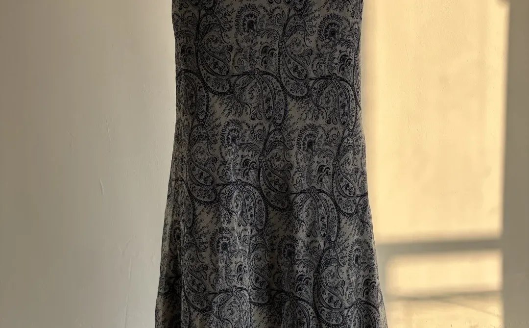 捡漏！大厂版衣，复古小众碎花蕾丝半身裙女