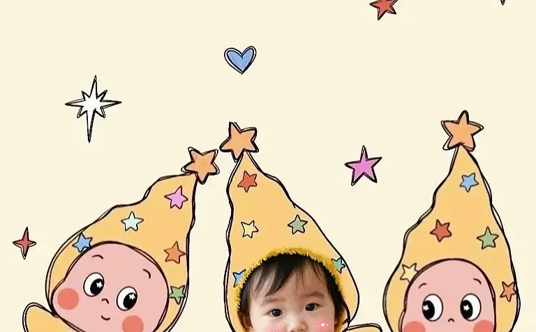 这个宝宝壁纸也太可爱了叭！