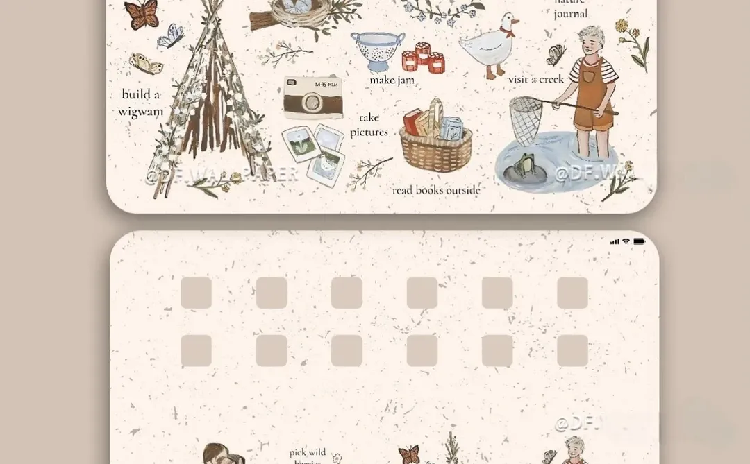 iPad壁纸｜这壁纸也太治愈了吧！！！