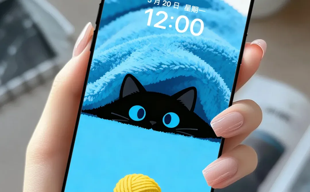 可爱☁️这组猫咪壁纸封神啦😍｜iOS26壁纸