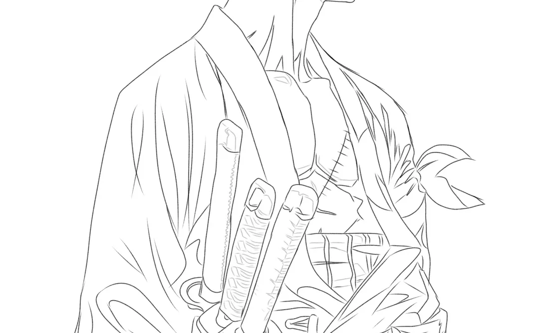 日常瞎画😅简笔画 线稿临摹