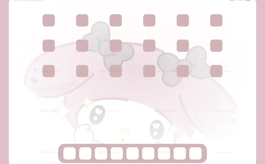 美乐蒂也很可爱｜255平板壁纸