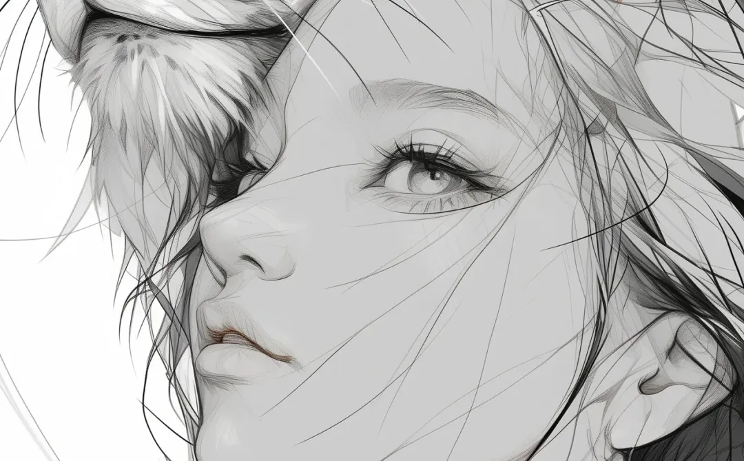 大猫与少女3 ｜ 壁纸分享