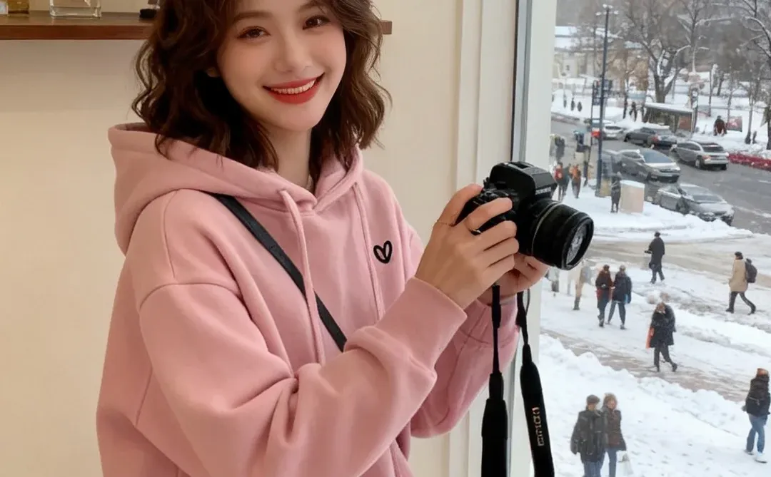 冬天怎么能少得了粉色呢