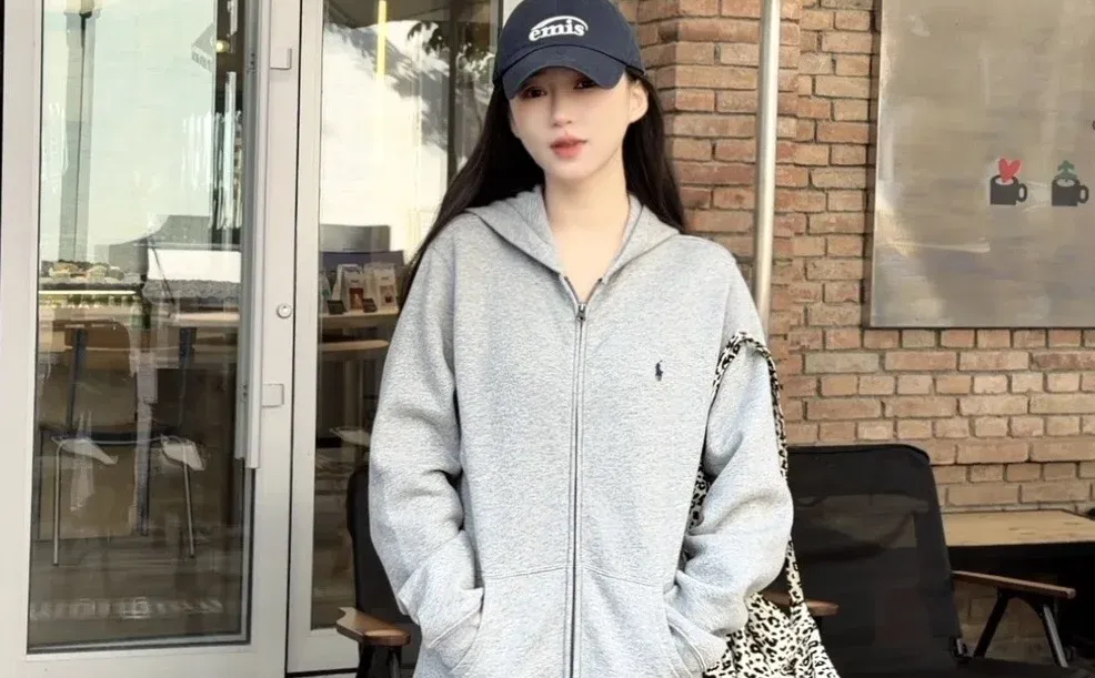 拉夫劳伦连帽外套🩶简约又高级的日常穿搭