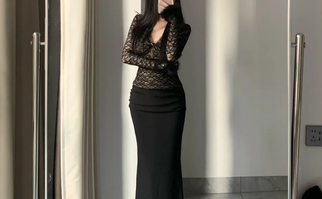 老婆mon 你们蹲的气质女人蕾丝上衣来也!!!