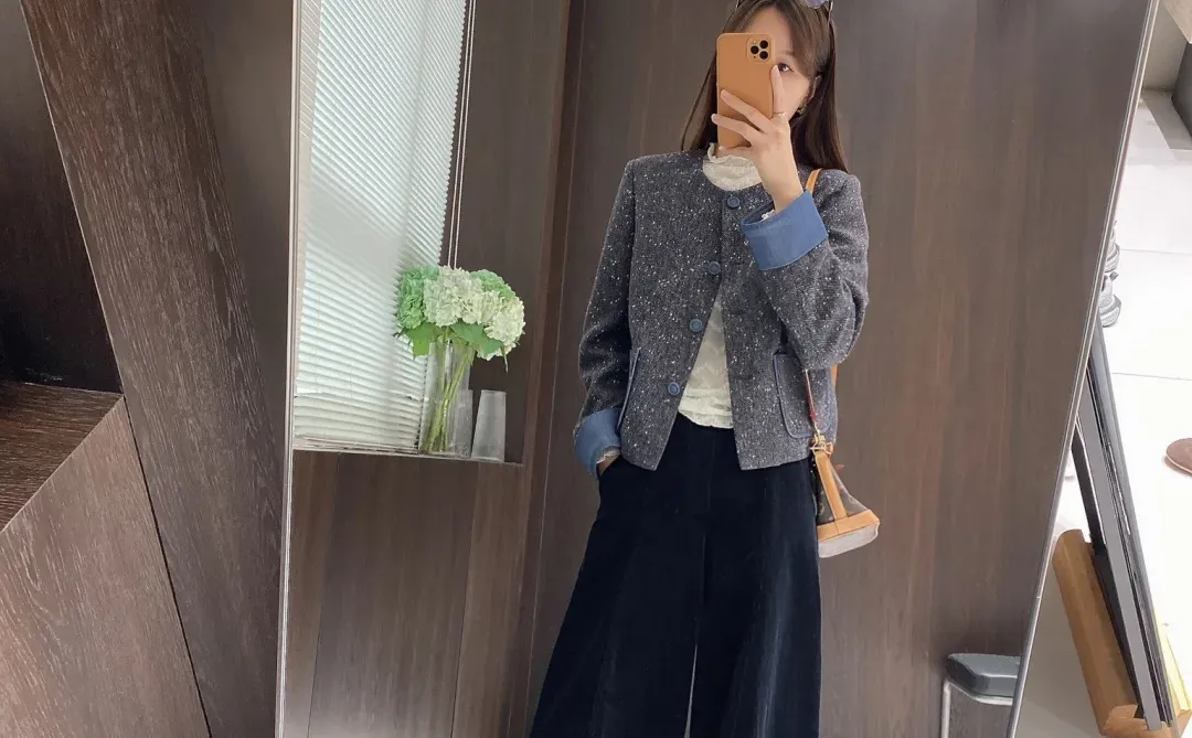 好喜欢这个早秋休闲look！