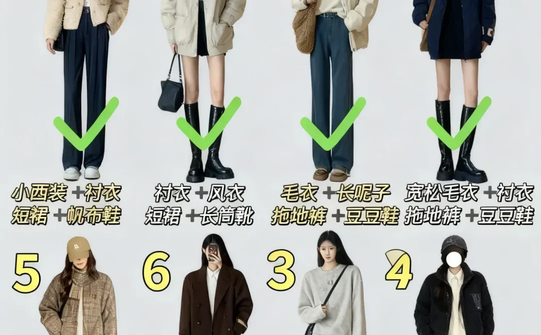 16套秋冬穿搭公式，承包你整季的时髦感