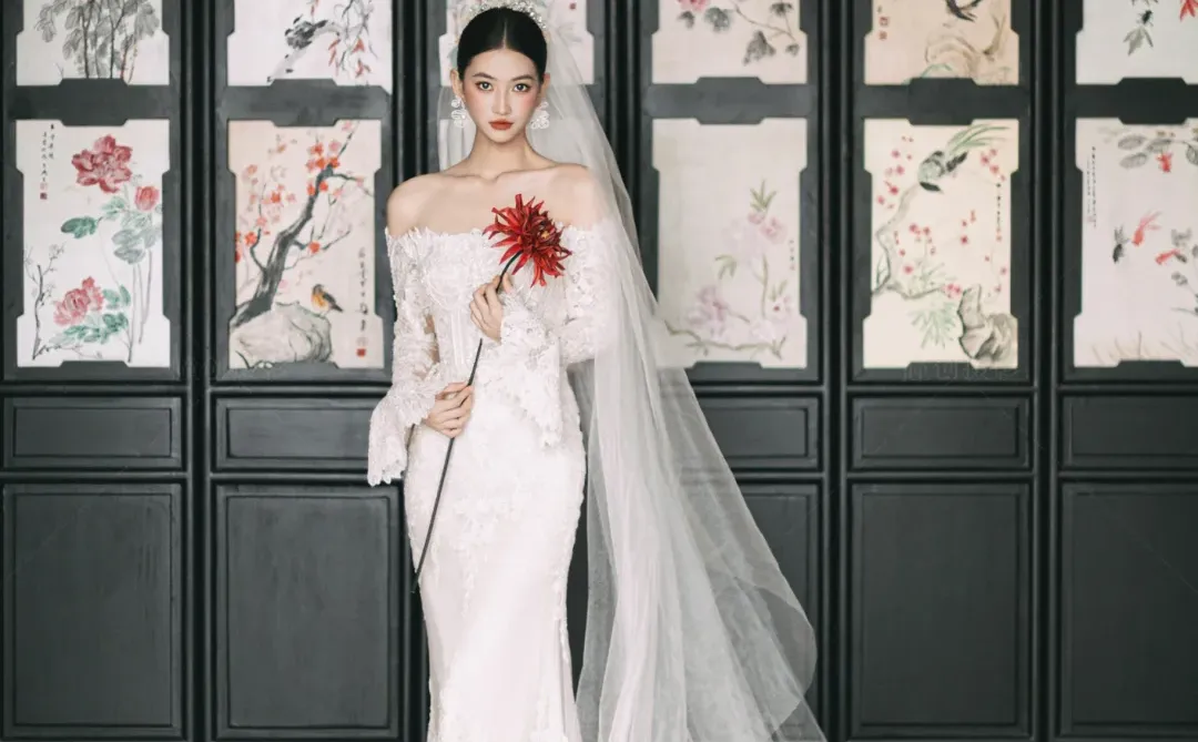 真实客片‼️女明星也太会选婚纱照风格了