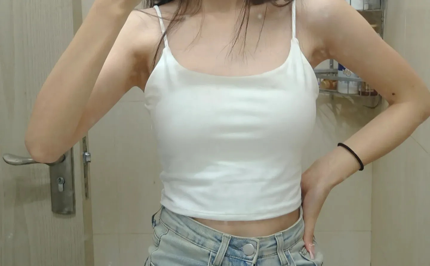 挖到宝的吊带！一点不透