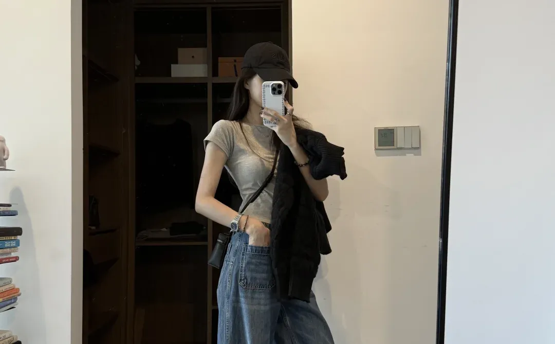 近期top1🏆 复古口袋牛仔裤已售5000+件了