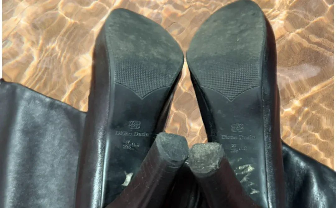 🖤🖤超绝的复古千禧辣妹靴！好亚！好复古啊啊