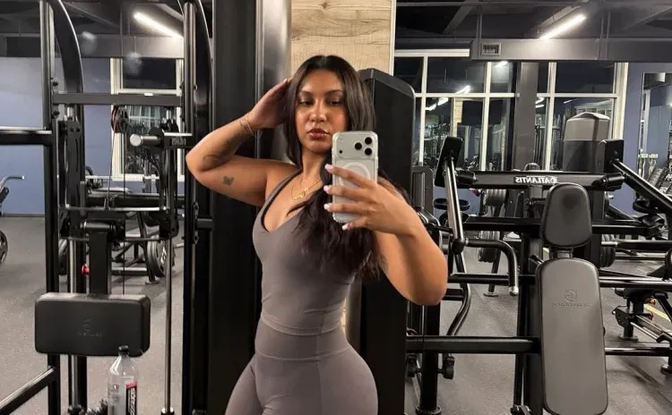 Gym OOTD｜灰调挂脖上衣&阔腿裤