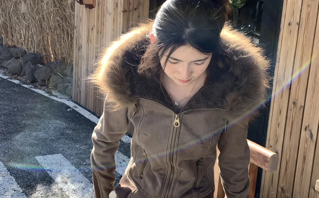 九十年代美式中古夹克！Bella的私服吧！🔗