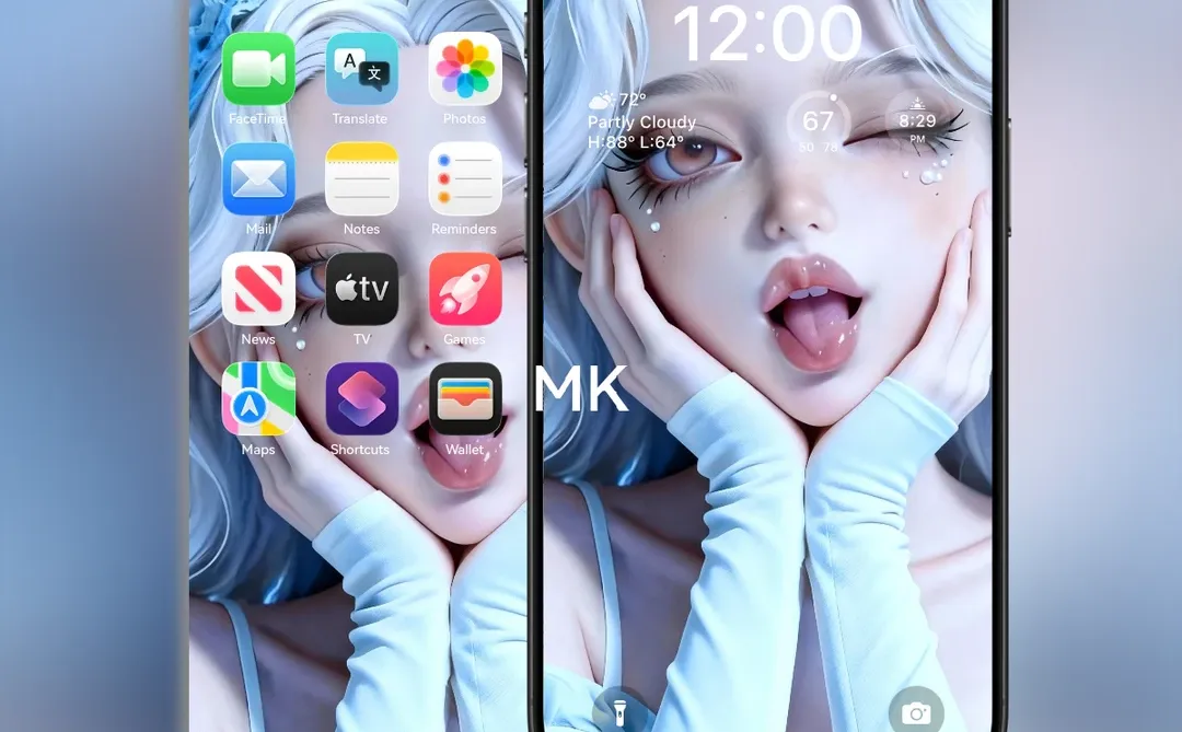 这么可爱的壁纸谁不爱呢～～～