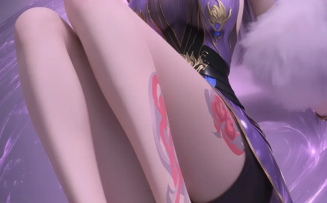 「壁纸」司妙龄，这两米长的美腿