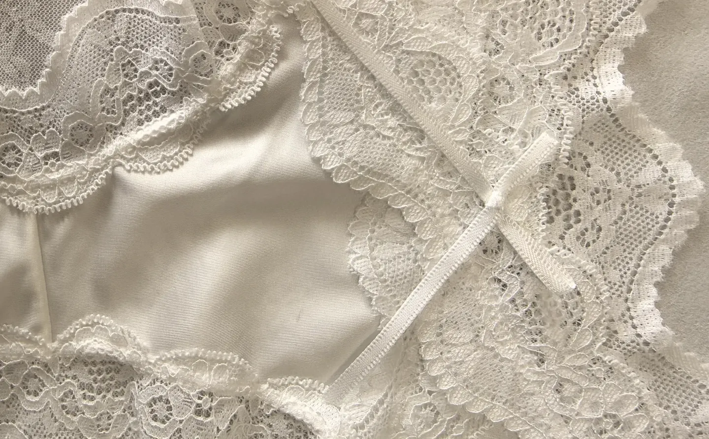 跟着明星学穿蕾丝内内！！！