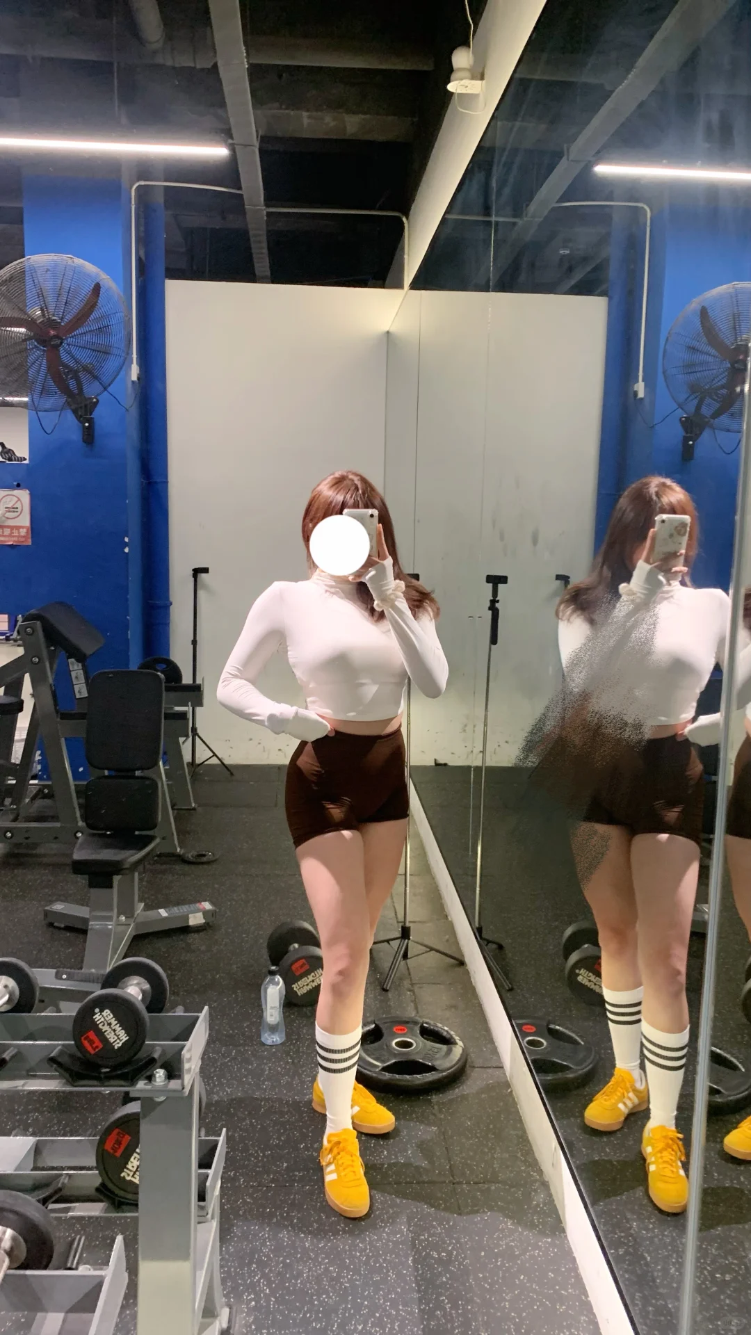 这里好久没发过健身的了