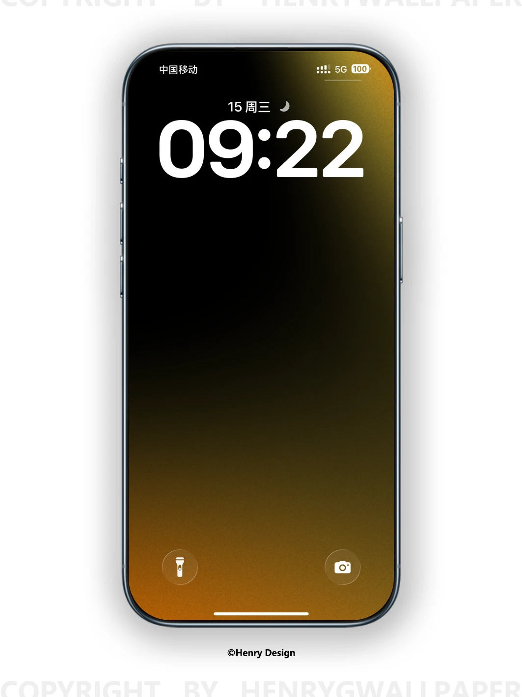 ipad&手机壁纸｜橙瞳光｜009