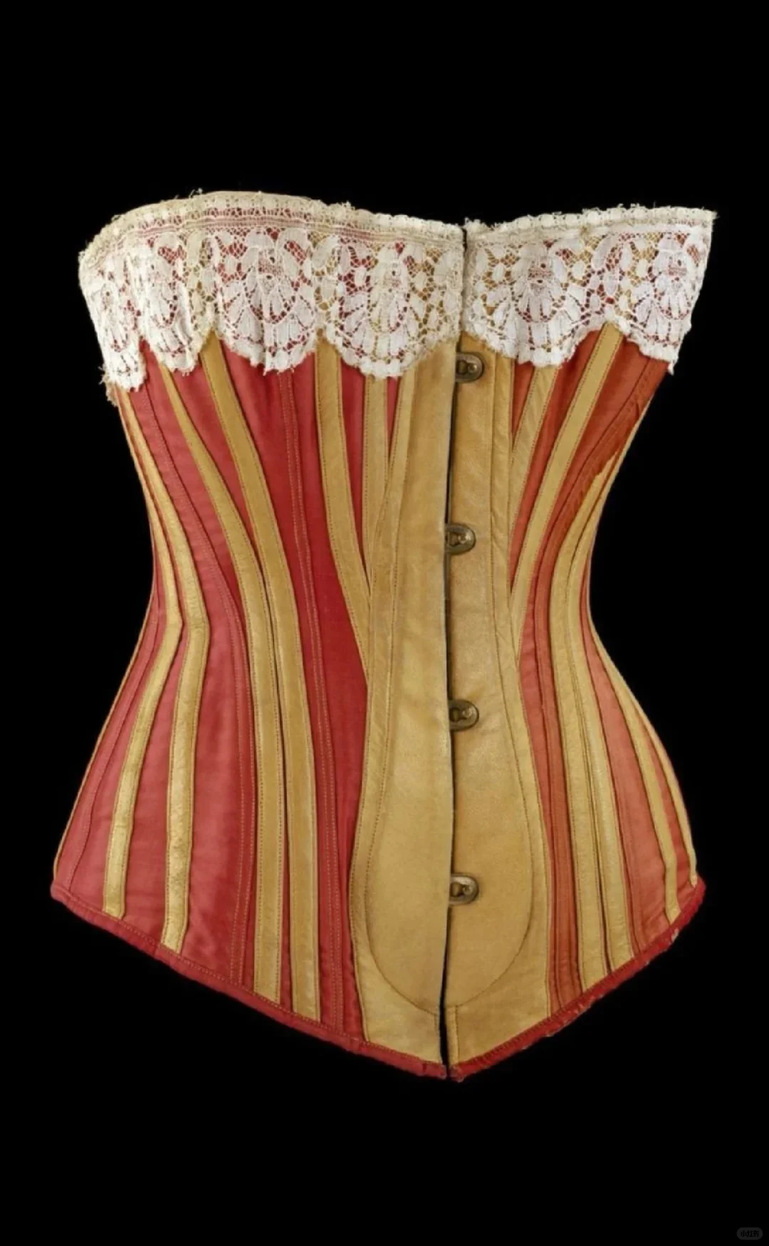 每日审美❣真是被古董鱼骨胸衣惊艳到失语！