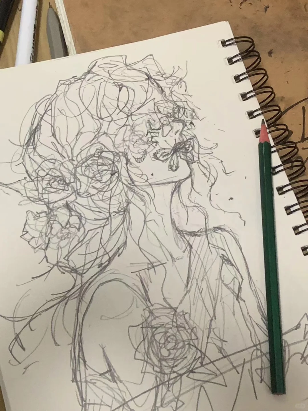 最喜欢凌乱的美