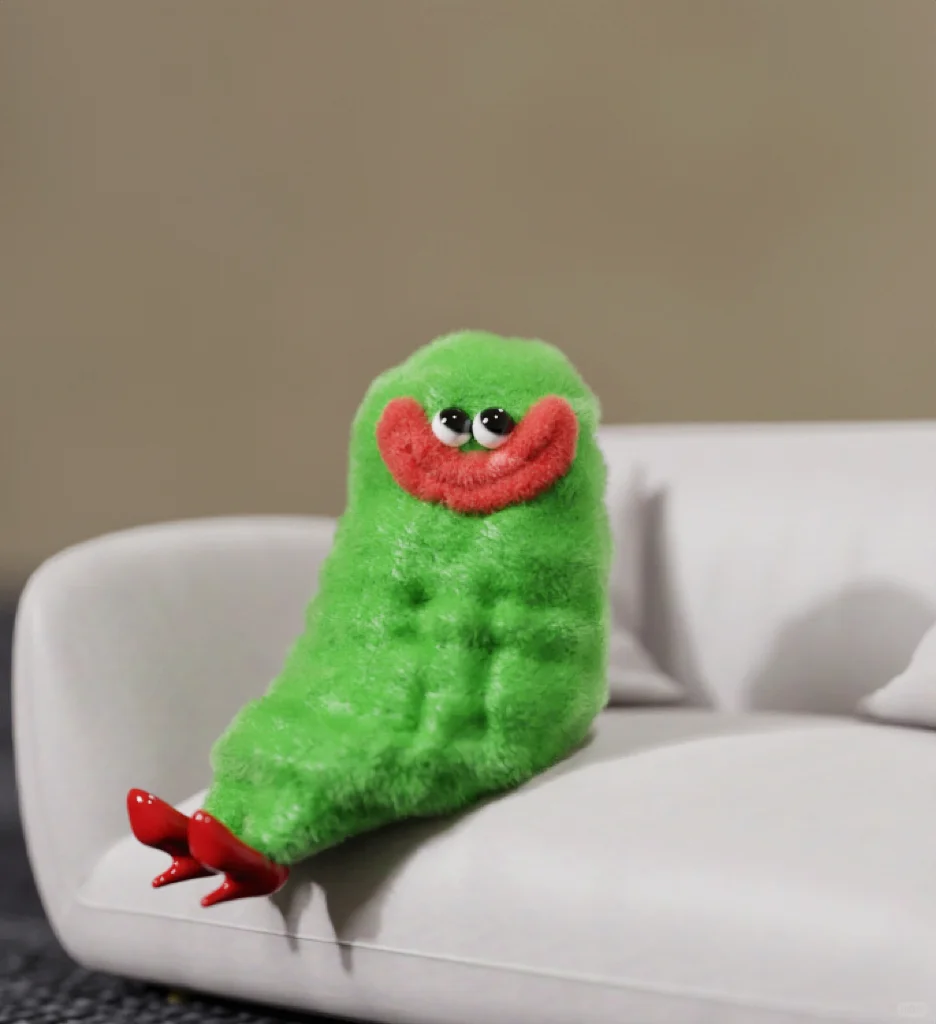 苦瓜女士表情包～您忙，我会乖巧等待！