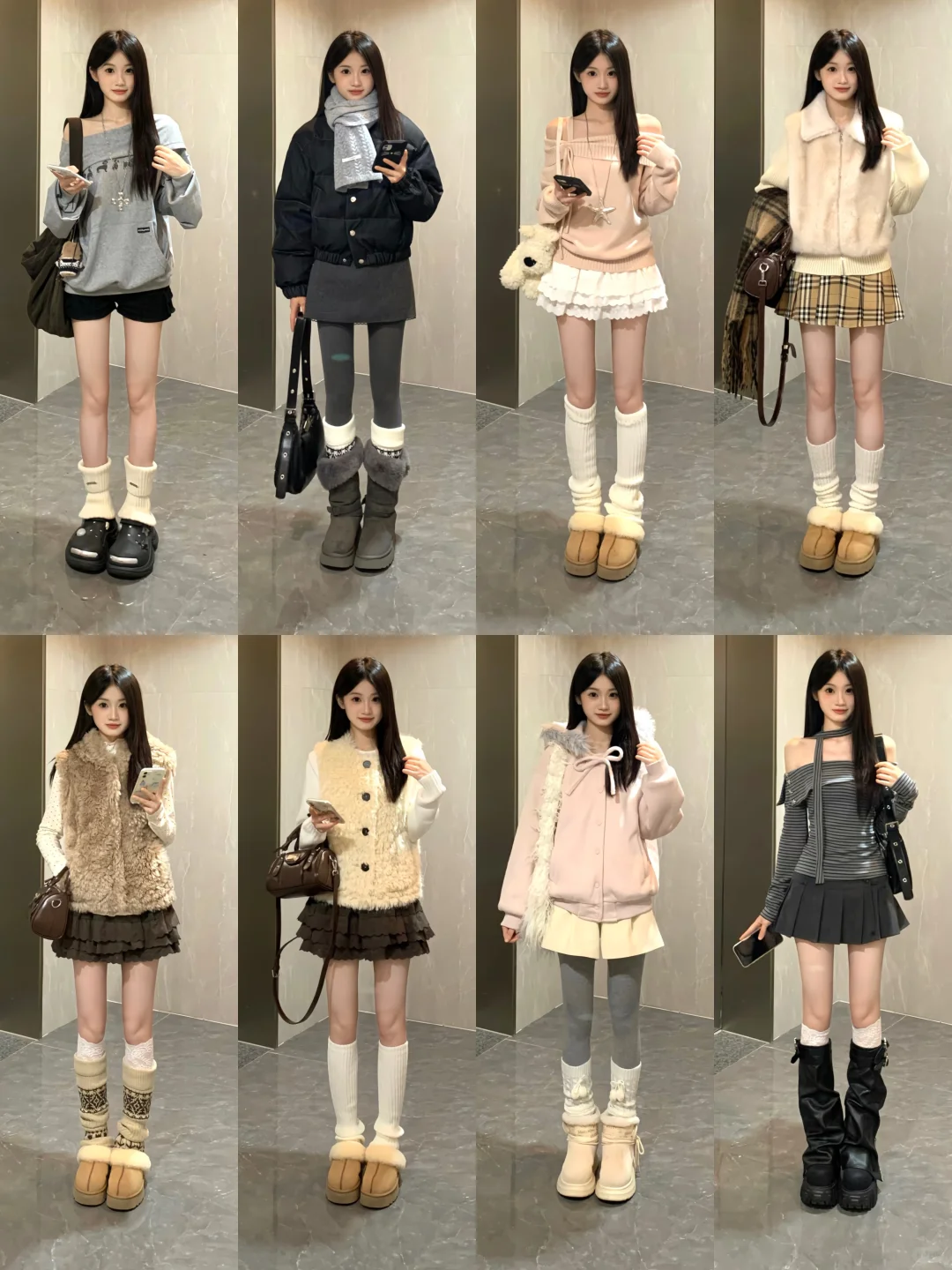 40套‖秋冬韩系穿搭