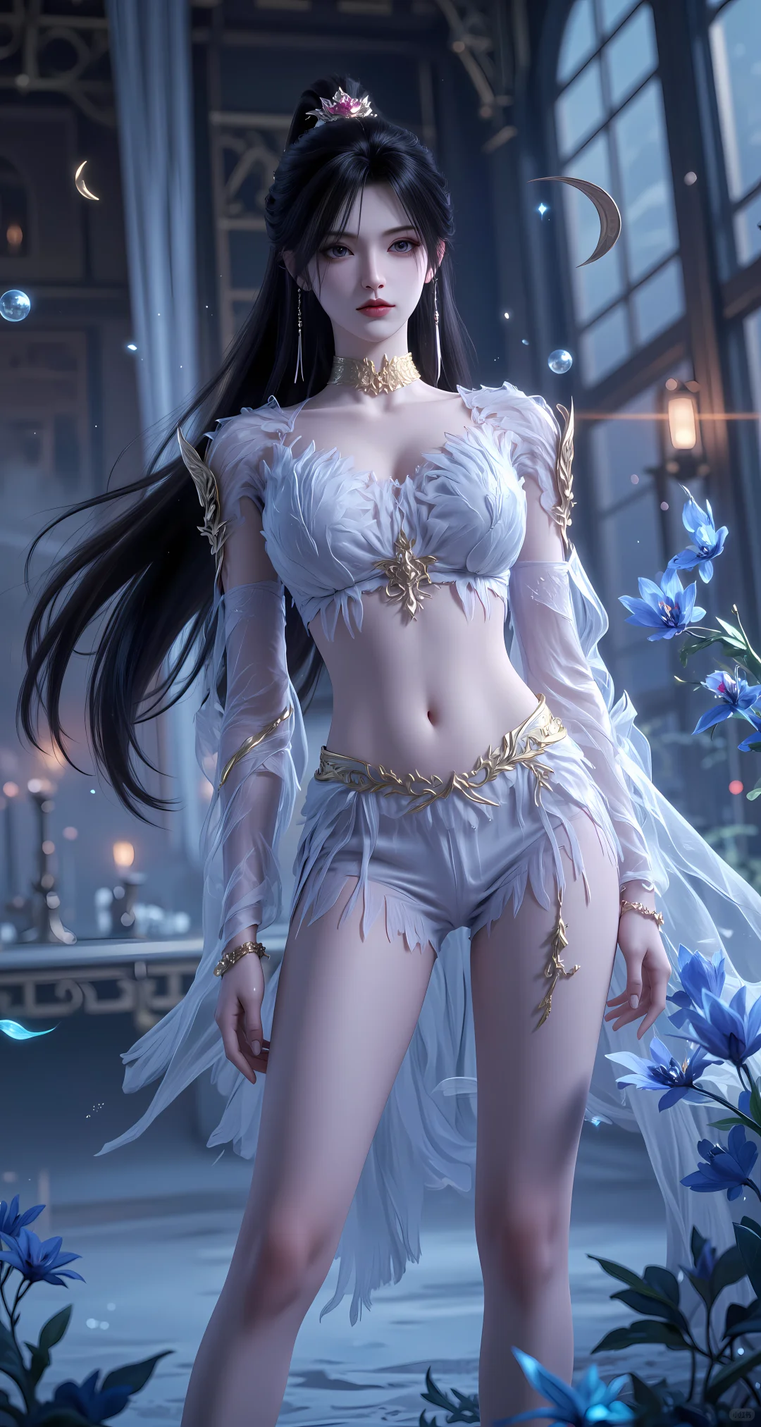 「壁纸」赵襄儿，这腿我愿称之为最强！